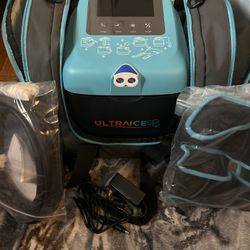 Blue UltraPain Ultra Ice Cold Therapy Machine with Carry 
