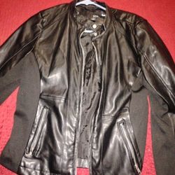 Ana Faux Leather Jacket 