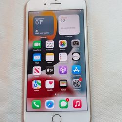 VERY NICE GOLD APPLE iPhone 8 PLUS T-Mobile Metro CELL PHONE 