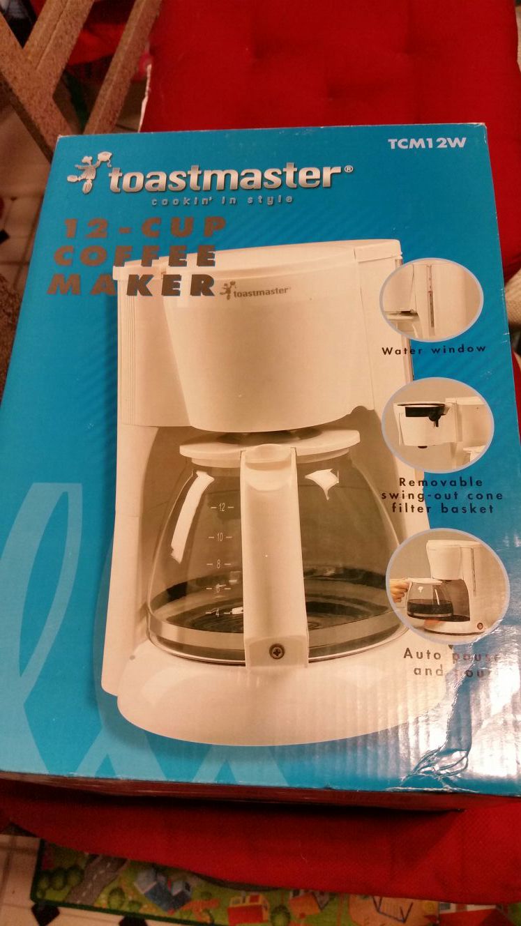 TOASMASTER 12 CUP COFFEE MAKER