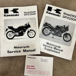 Kawasaki Ninja 250 Manuals 1(contact info removed) 1(contact info removed)