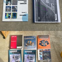 Electrical Trade School Book Set – NCCER, NFPA, ATP, PLC, Motor Controls