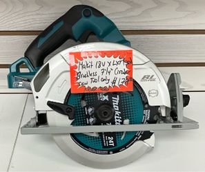 Makita 18V X LXT/ 36V Brushless 71/4” Circular Saw Tool Only Never Used