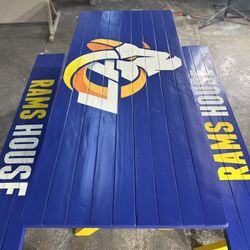 Rams Picnic Table 