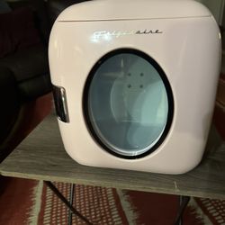 Pink Mini Fridge 