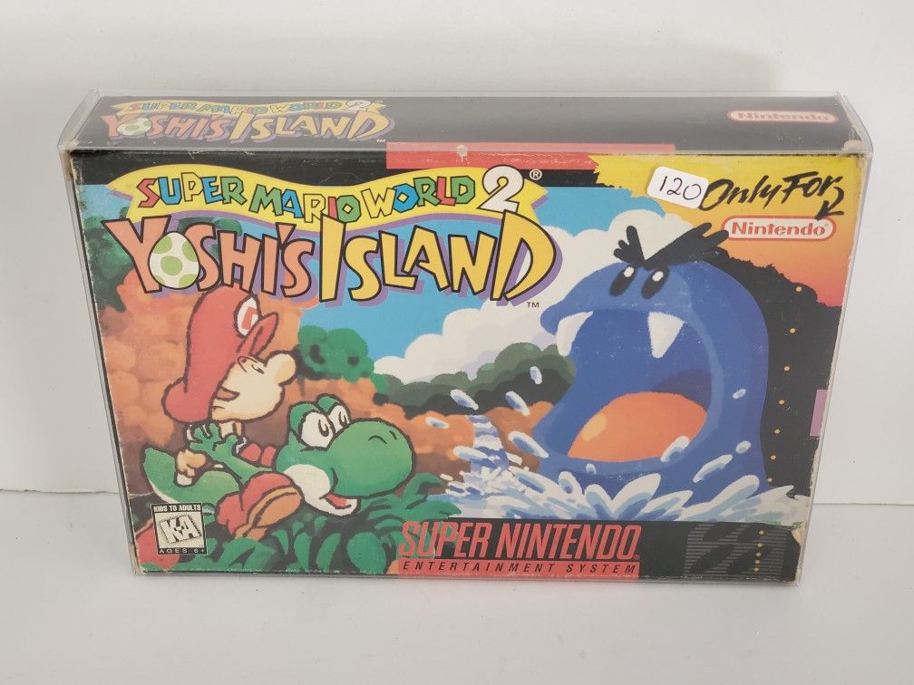 Super Nintendo Super Mario World 2 Yoshis Island
