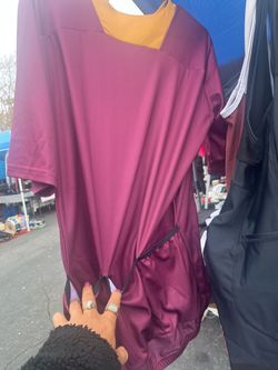 Maroon Mesh Athletic Jersey