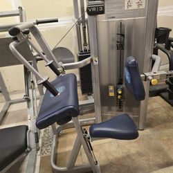 Cybex vr3 tricep extension commercial gym equipment exercise fitness weight machine