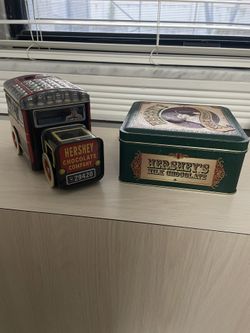 Vintage Hershey Tins 