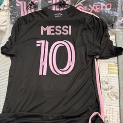 Lionel Messi Inter Miami Jersey - Black - Size M
