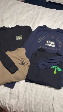 Men’s long sleeve shirts lot