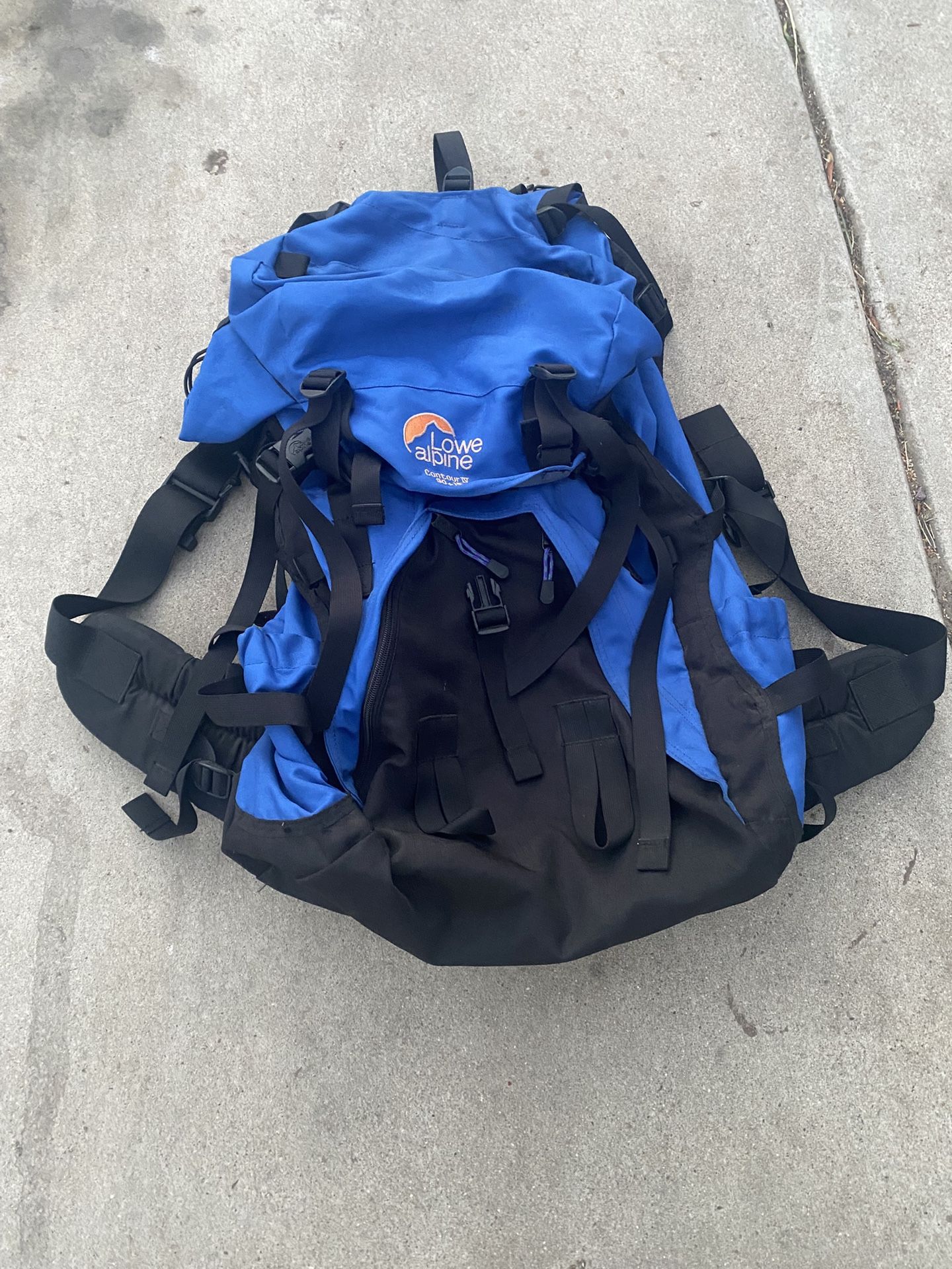 Lowe-Alpine 90 L Hiking Backpack 90+15