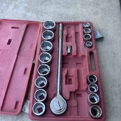 Socket Wrench Set 3/4