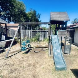 Outdoor Play Set Swing Set