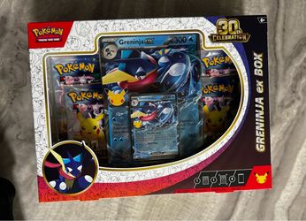 Pokémon TCG Greninja ex Box 30th Celebration