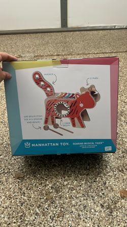 Manhattan toy Company, musical tiger