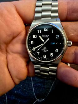 Vintage Seiko SilverWave / SQ Sports 100 Watch