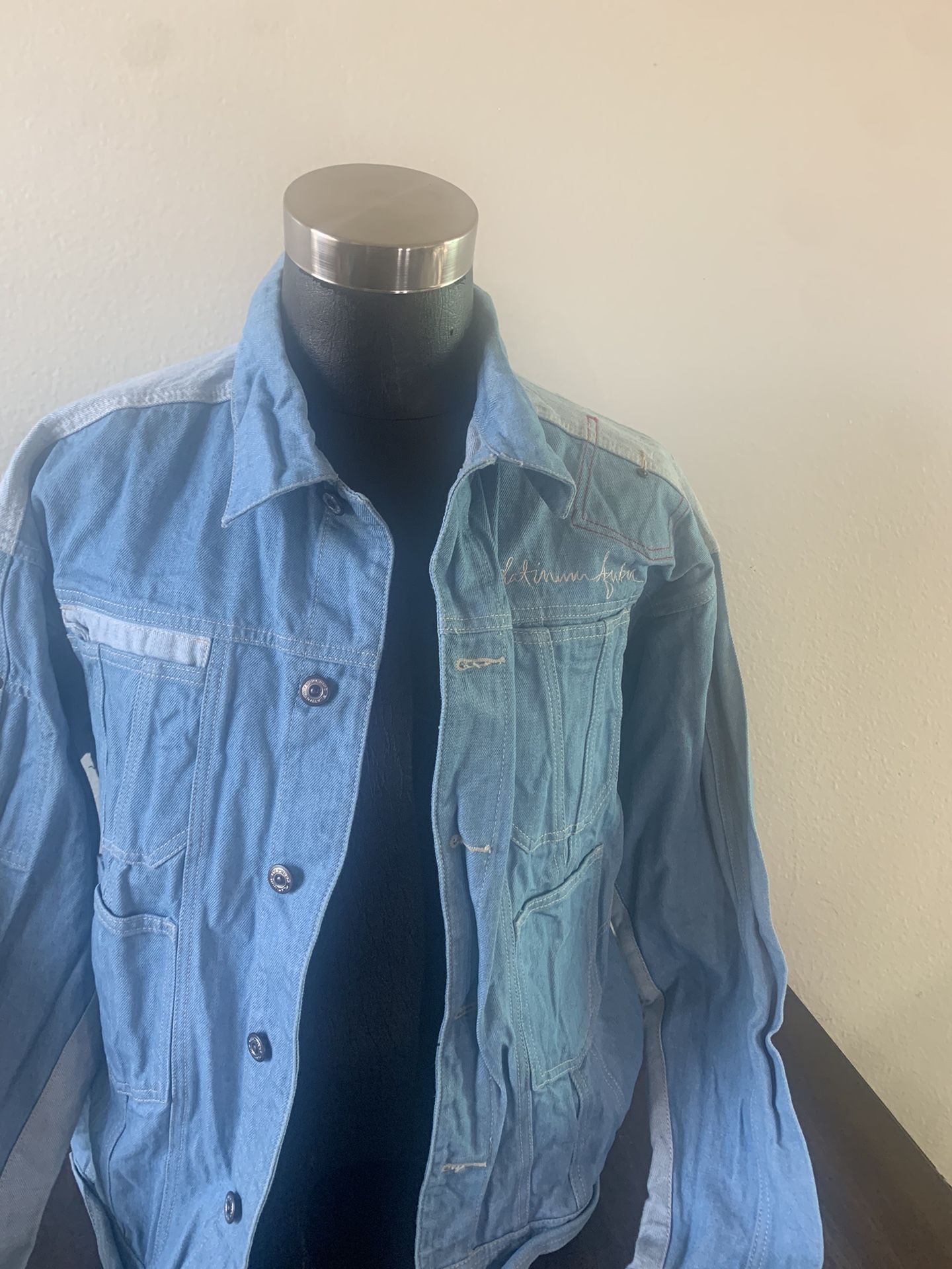 Vintage Y2k Fubu platinum Jacket Sz L