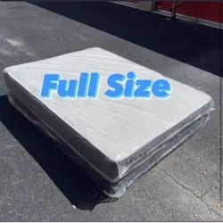 Full Size Mattress Set – Medium Comfort – Available Today 🚚