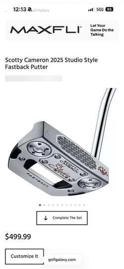 Brand new Scotty Cameron 2025 Fastback putter