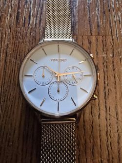 Vincero Watch - The Kleio Mesh - Rose + White