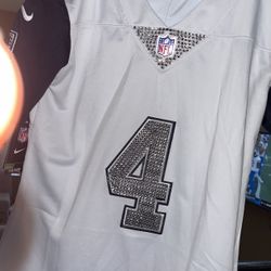 COWBOYS women Football Jersey.  Blinged Cowboys Jersey 