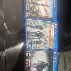 3 PS4 Games