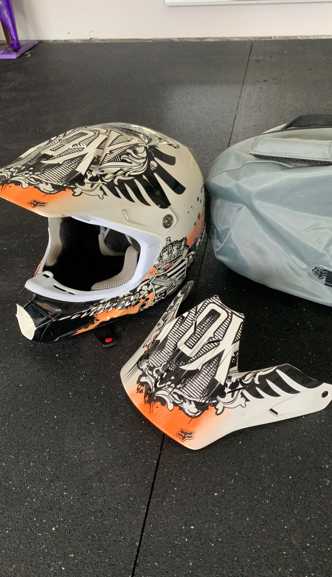 Fox helmet