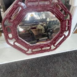 Faux Bamboo Mirror $20
