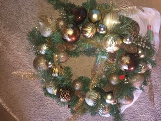 A decoration for Christmas wreath