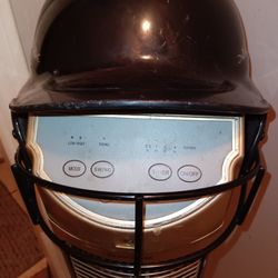 black baseball catcher's helmet&face guard