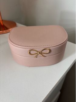 Pink Bow Jewelry Organizer