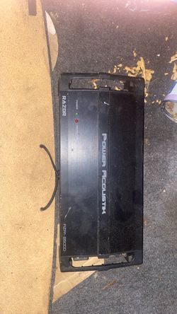 Power acoustic razor 2500D watts