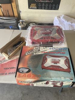 Legacy 4 Channel Amplifier Brand New 