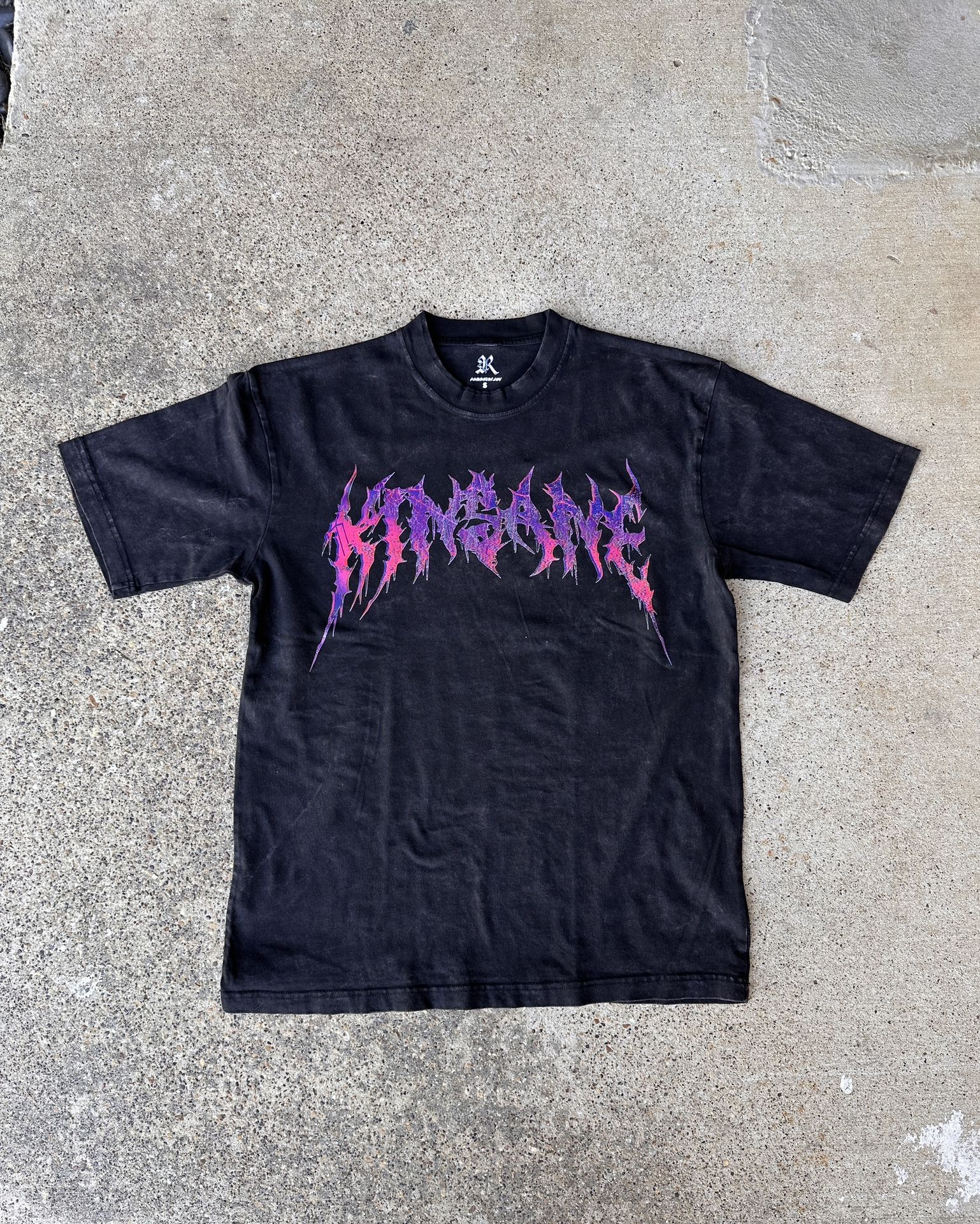 Kinsane Acid Washed T Shirt