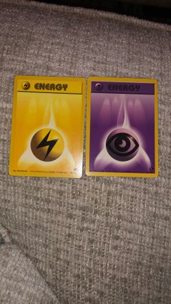 Vintage Pokemon energy’s 