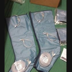New With Tags For the Whole Leg Compression Sleeves With Pump  Great Massager from Home $200 Pickup at Country Club And Grant 