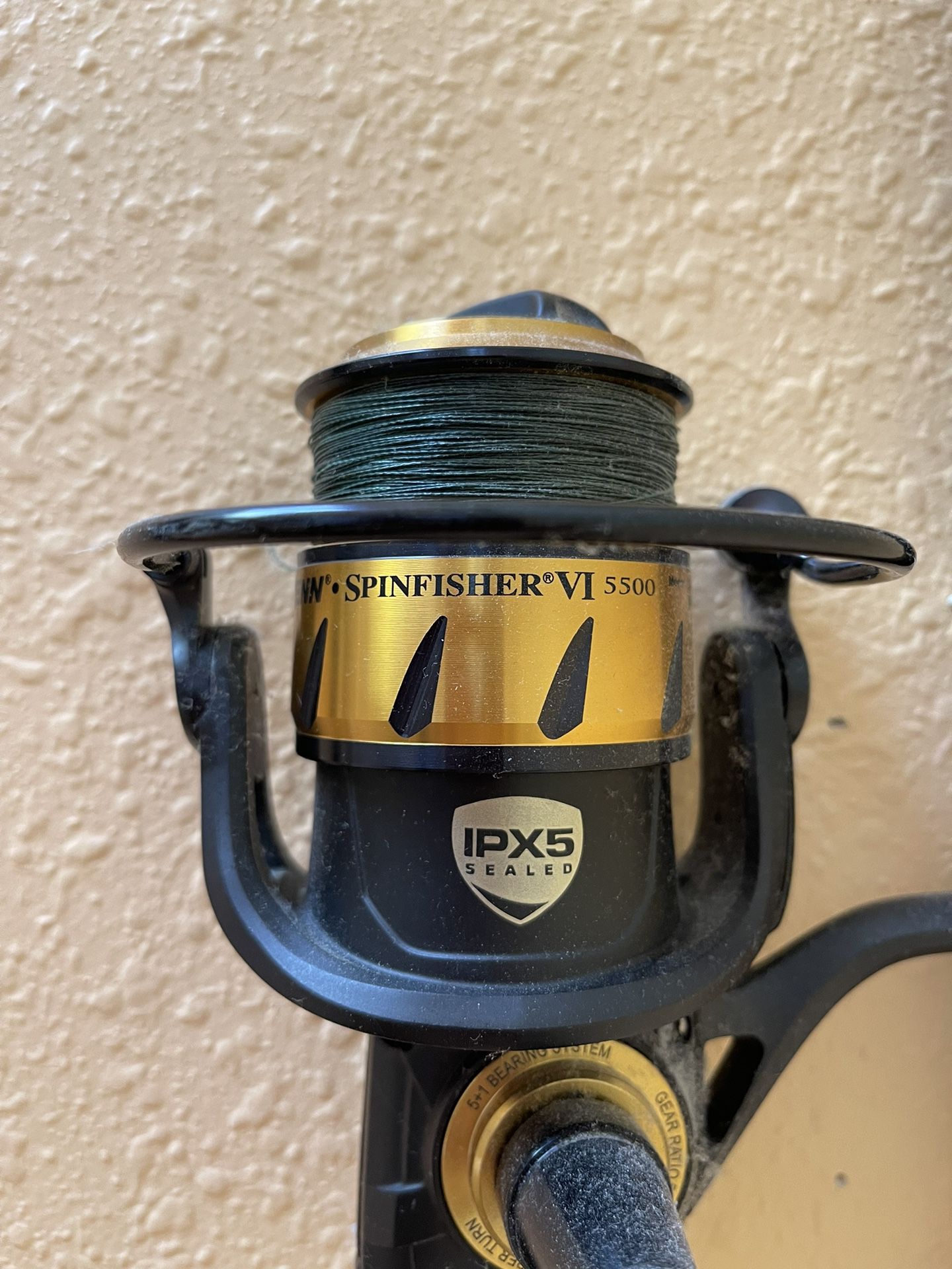 PENN SPINFISHER VI 5500 ROD AND REEL for Sale in Ruskin, FL - OfferUp