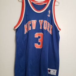 Vintage Champion Knicks John Starks Jersey