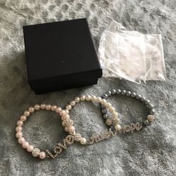 Faith , Hope Love Bracelets