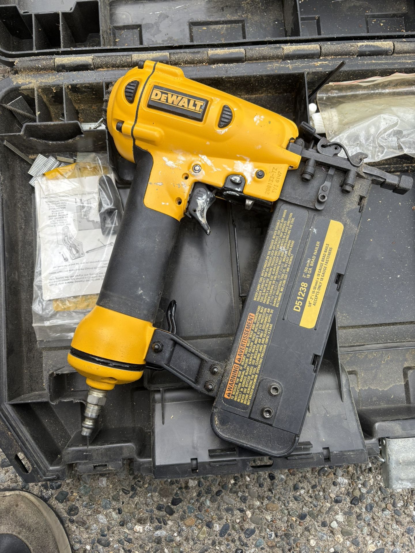 Dewalt Pin Nail Gun