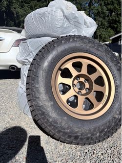 Falken Wildpeak A/T Tires + Method Race Wheels – Set of 5