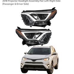 labwork Headlight Set for Toyota Rav4 2016-2018