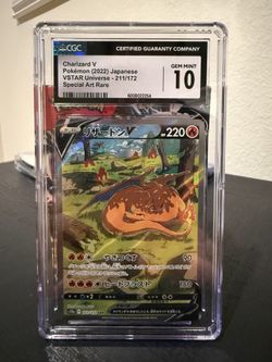 Pokemon 2022 Charizard V -SAR CGC GEM 10