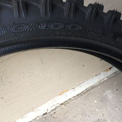 dual sport knobby tire
