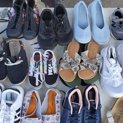 25 Pair Of Shoes Nike ,Adidas, Vans,Skechers , Micheal Kros