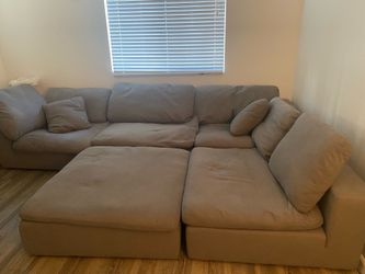 5 piece large sectional