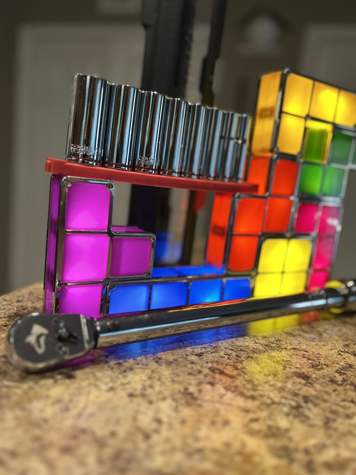 Husky 3/8” 100ft Lbs Torque Wrench & Socket Set