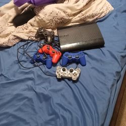 Ps3 Console  An Controller S An Cords