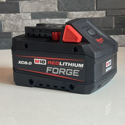 Milwaukee M18 battery forge XC8.0 New $150